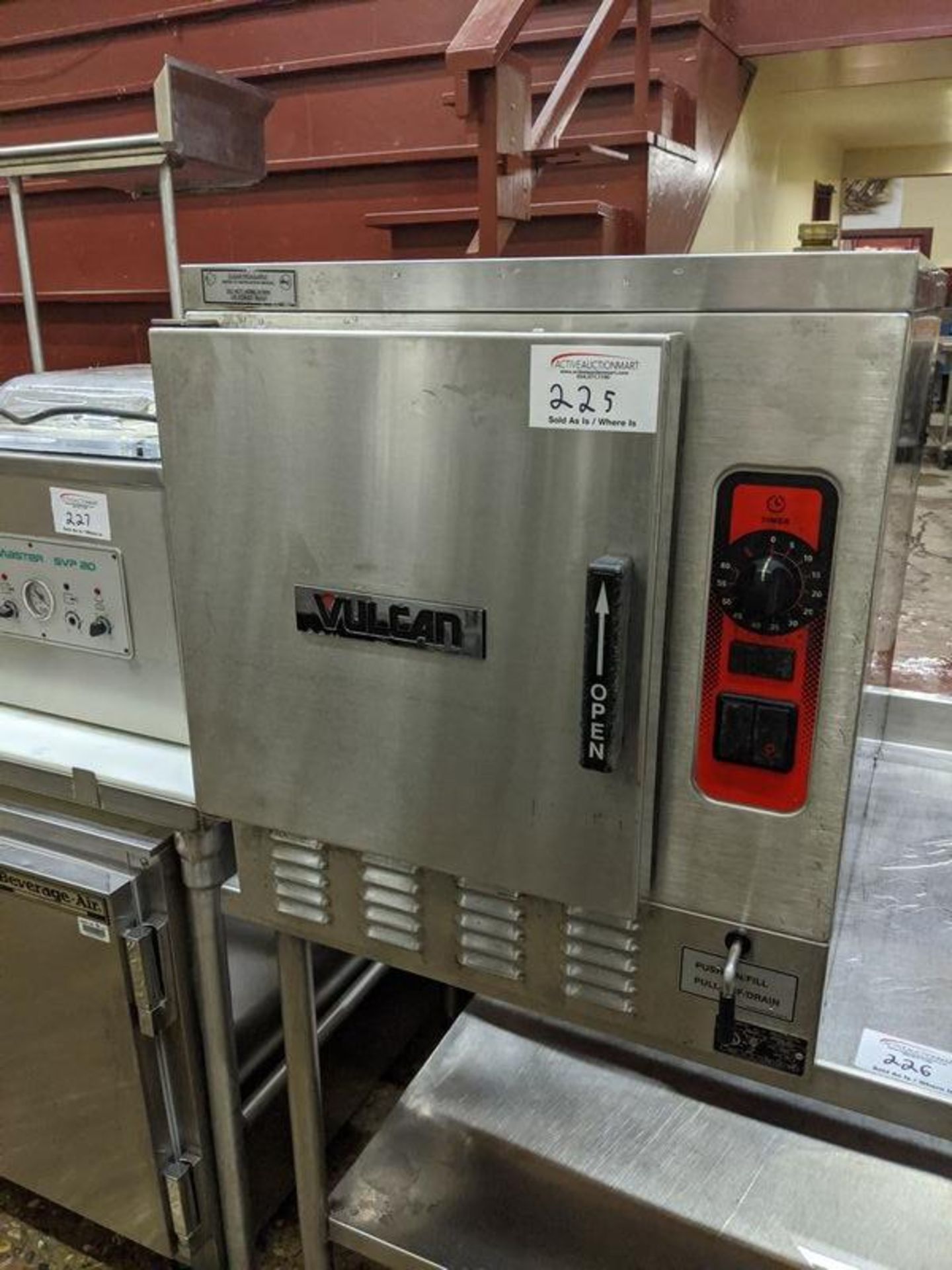 Vulcan Countertop Steamer Model C24EA5