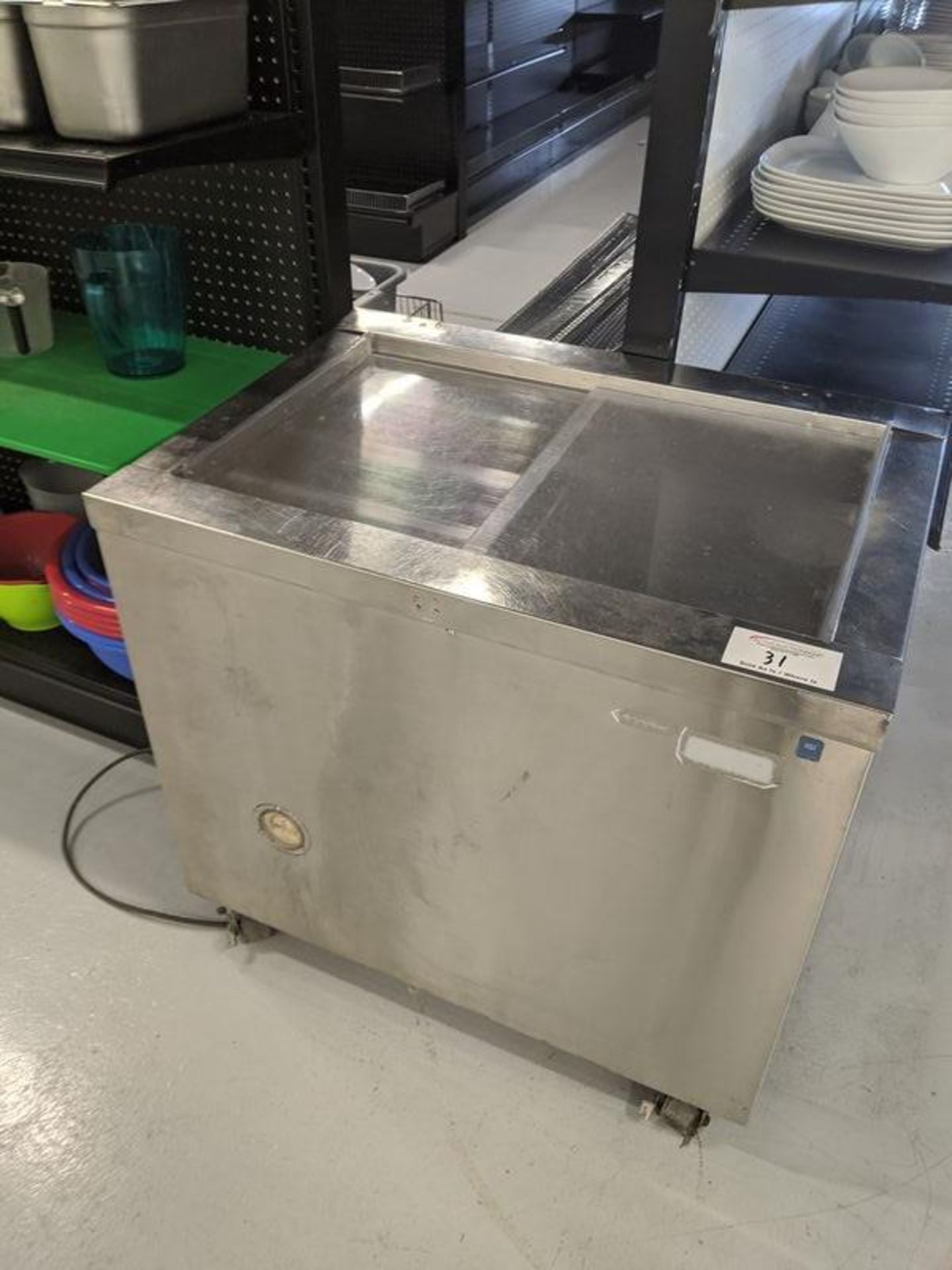 Stainless Steel Cabinet Freezer