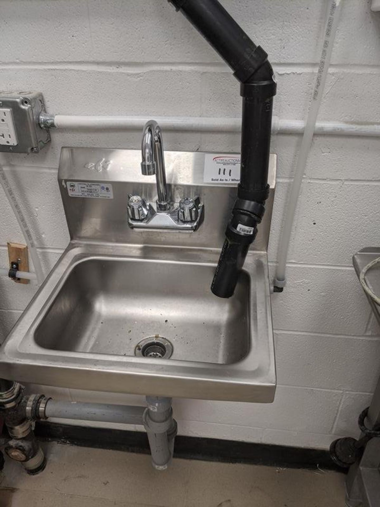 Efi Stainless Steel Hand Sink