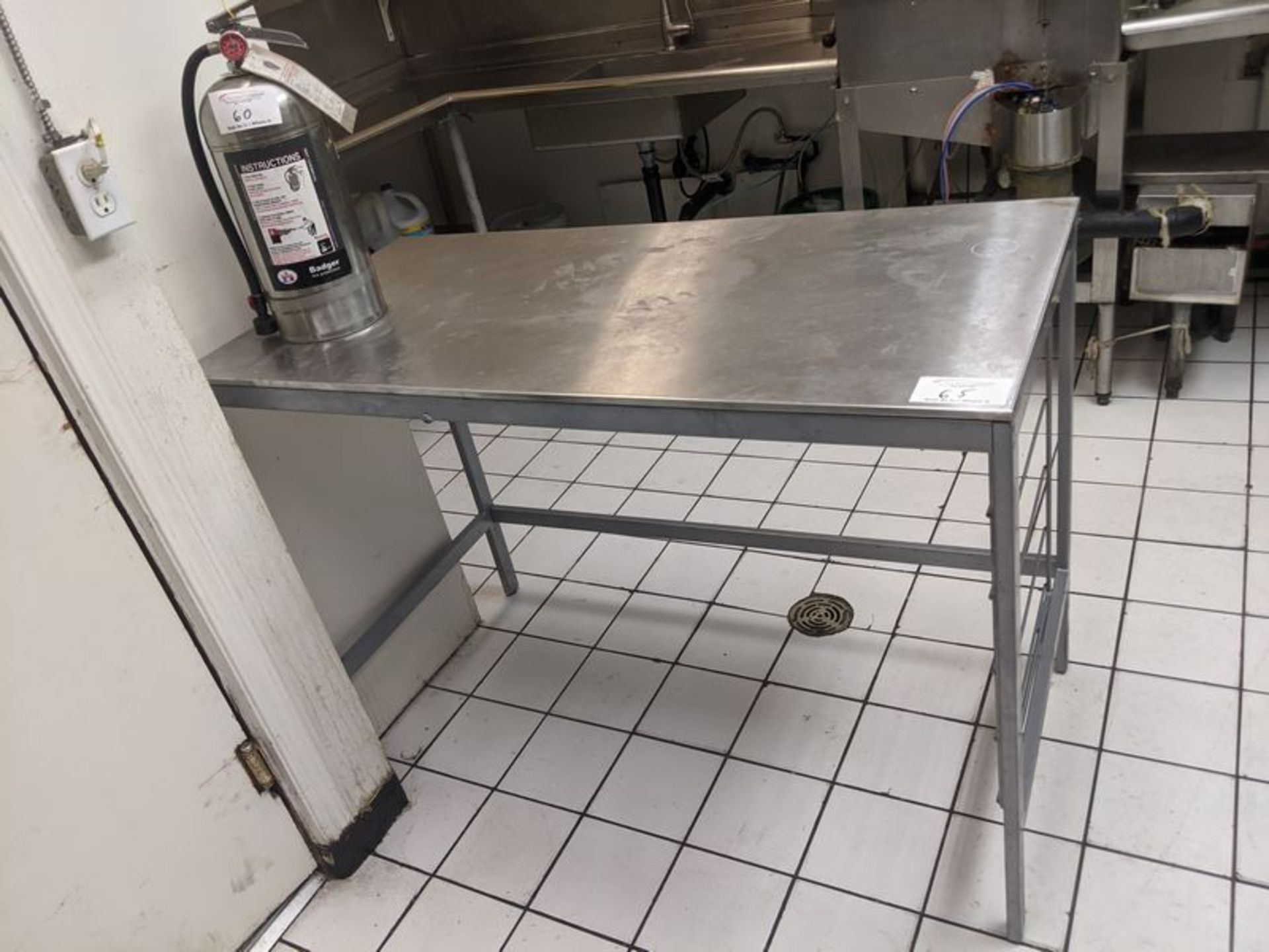 48" Stainless Steel Work Table