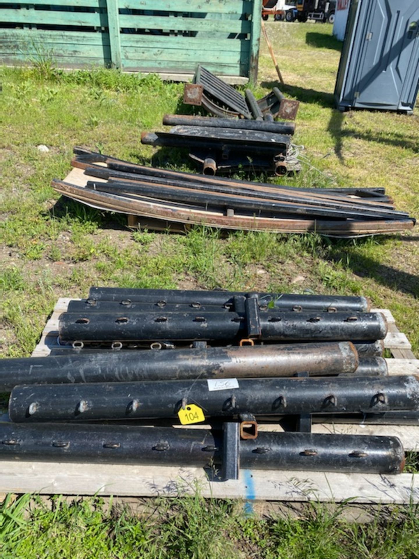 4 Pallets of Scrap Pipe and Metal