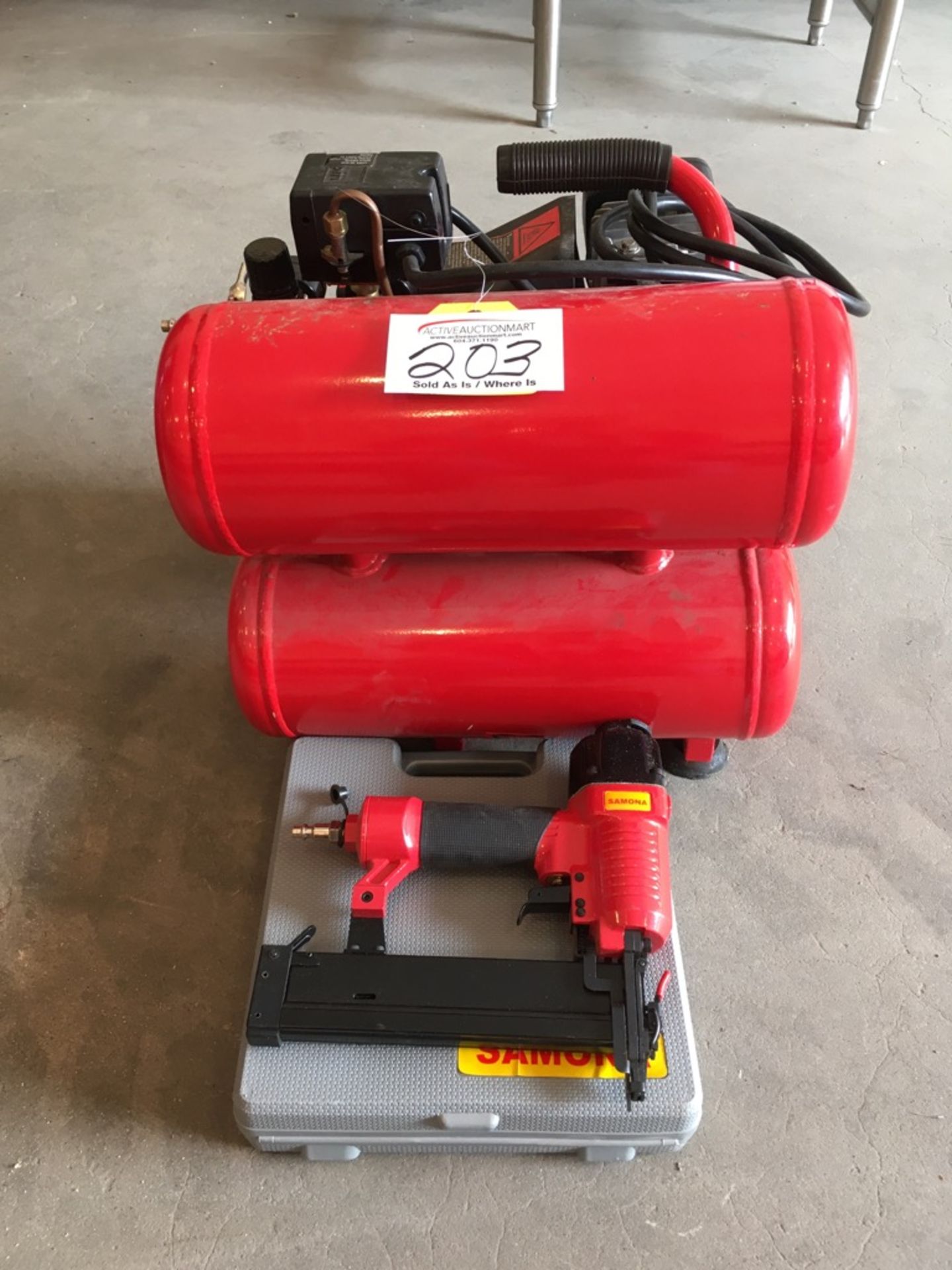 Small Compressor and Air Gun