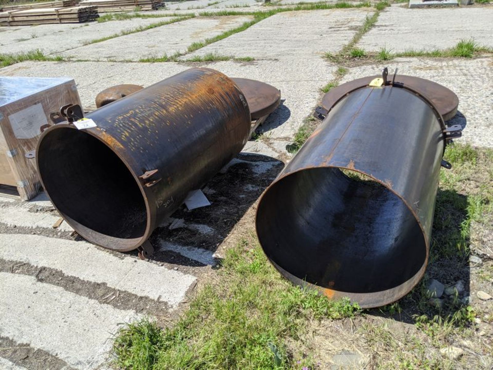 Open Cylinder with Steel Vat