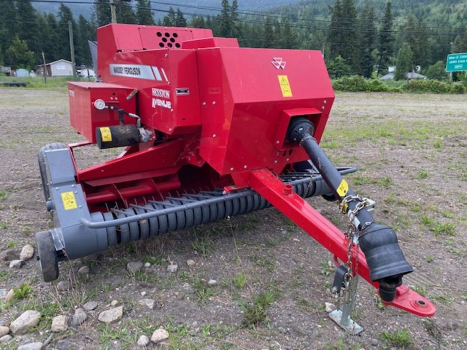 2018 Massey Ferguson Square Baler - MF1838 - Note: Has had less than 1000 bales put through it