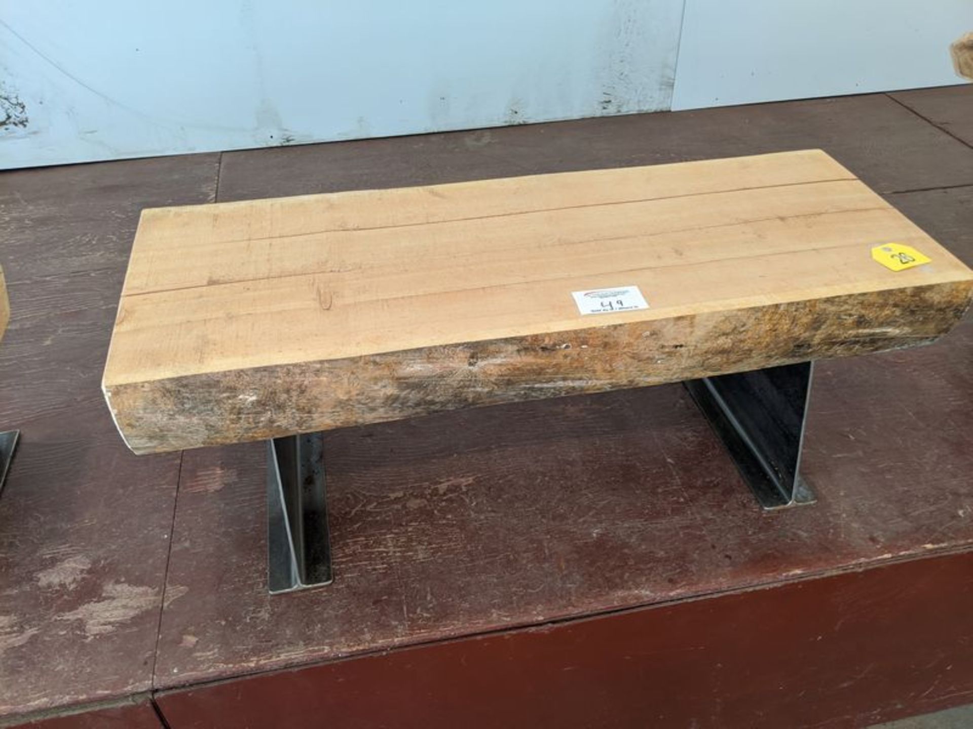 Approx. 48" Live Edge Bench
