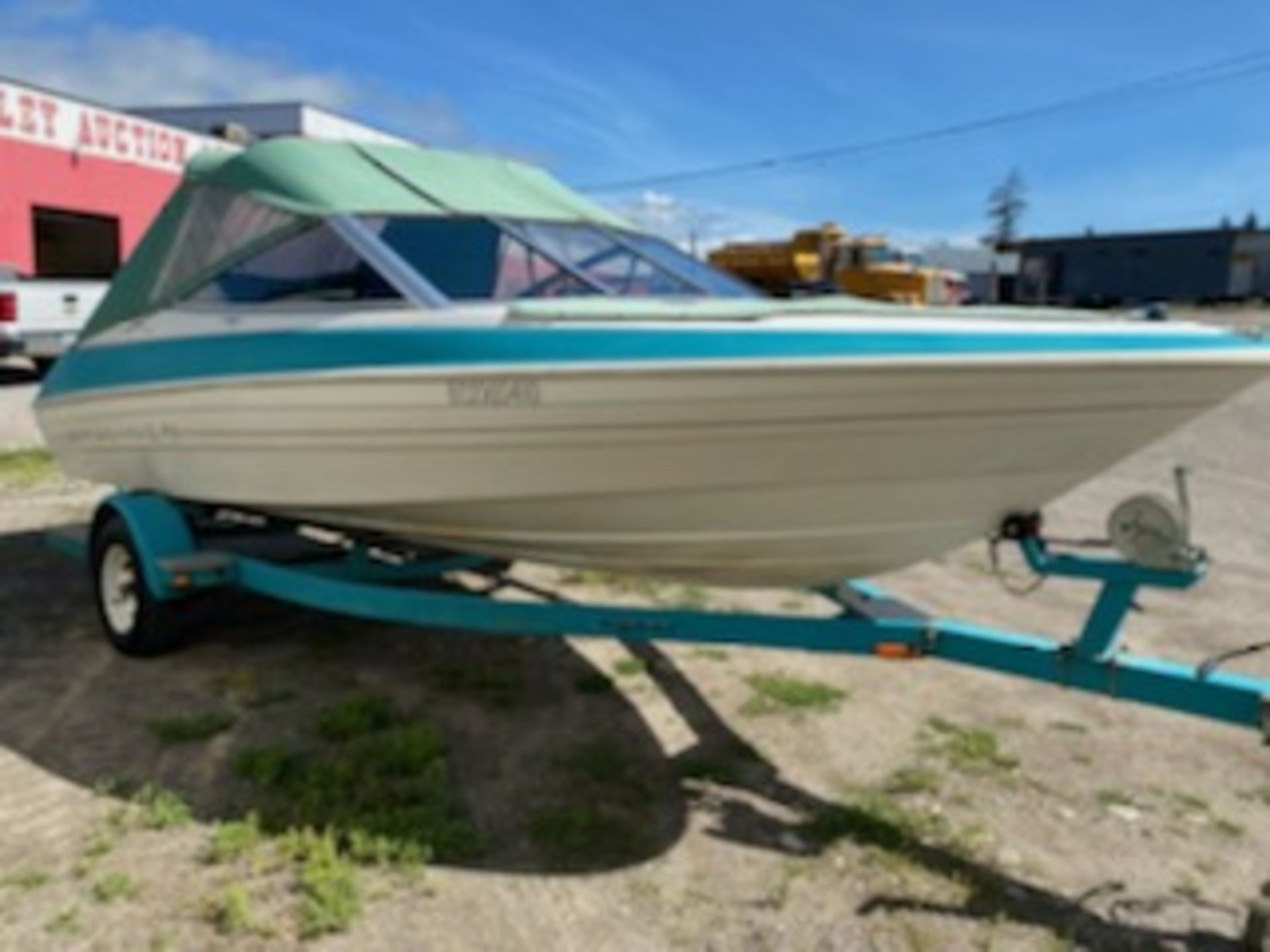 1993 - 20 Ft Bayliner Capri Bowrider & Trailer - New Upholstery in 2017-Mercury Force Marine Engine