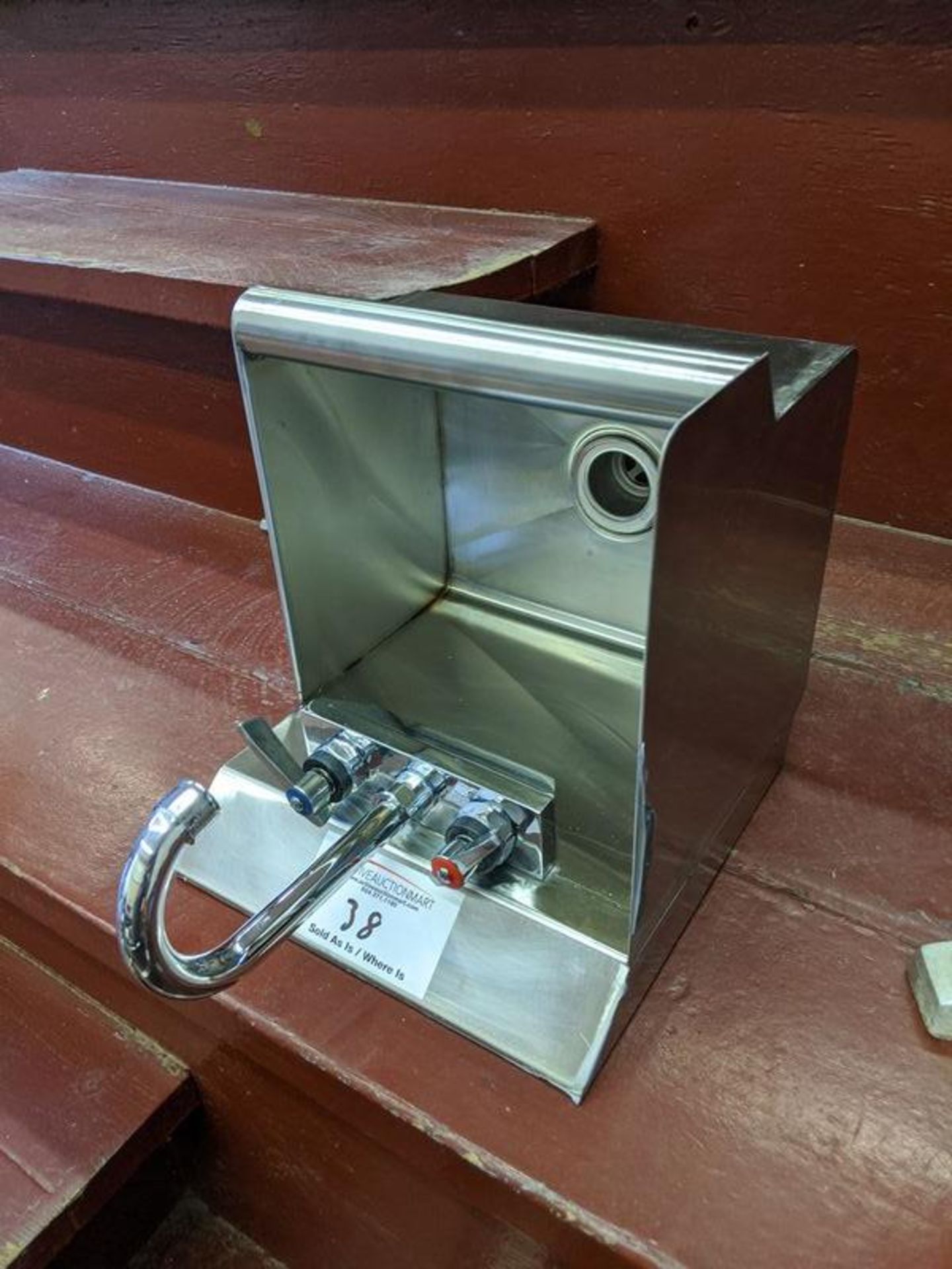 Small Stainless Steel Hand Sink