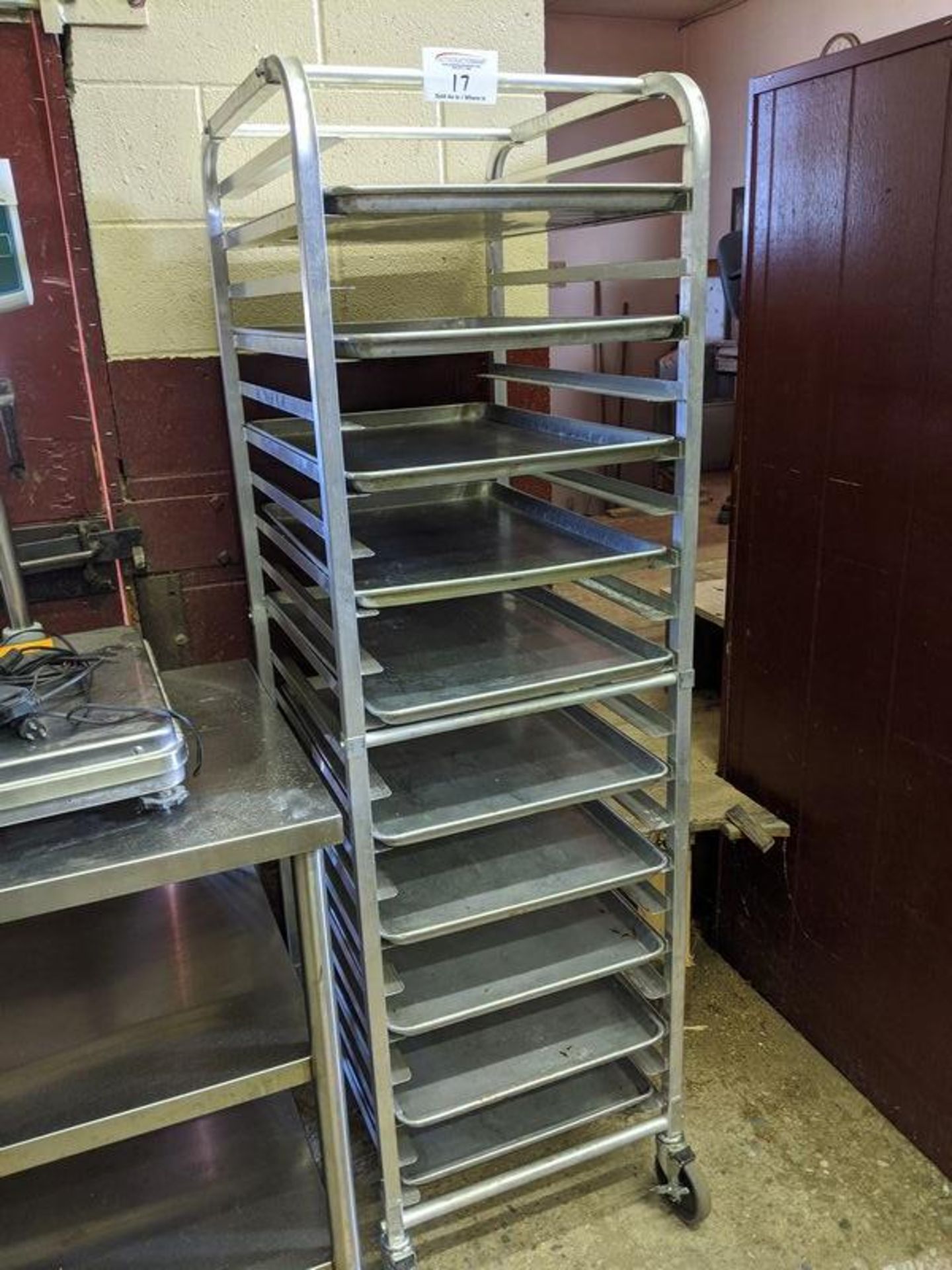 Aluminum Bakers Rack with Trays