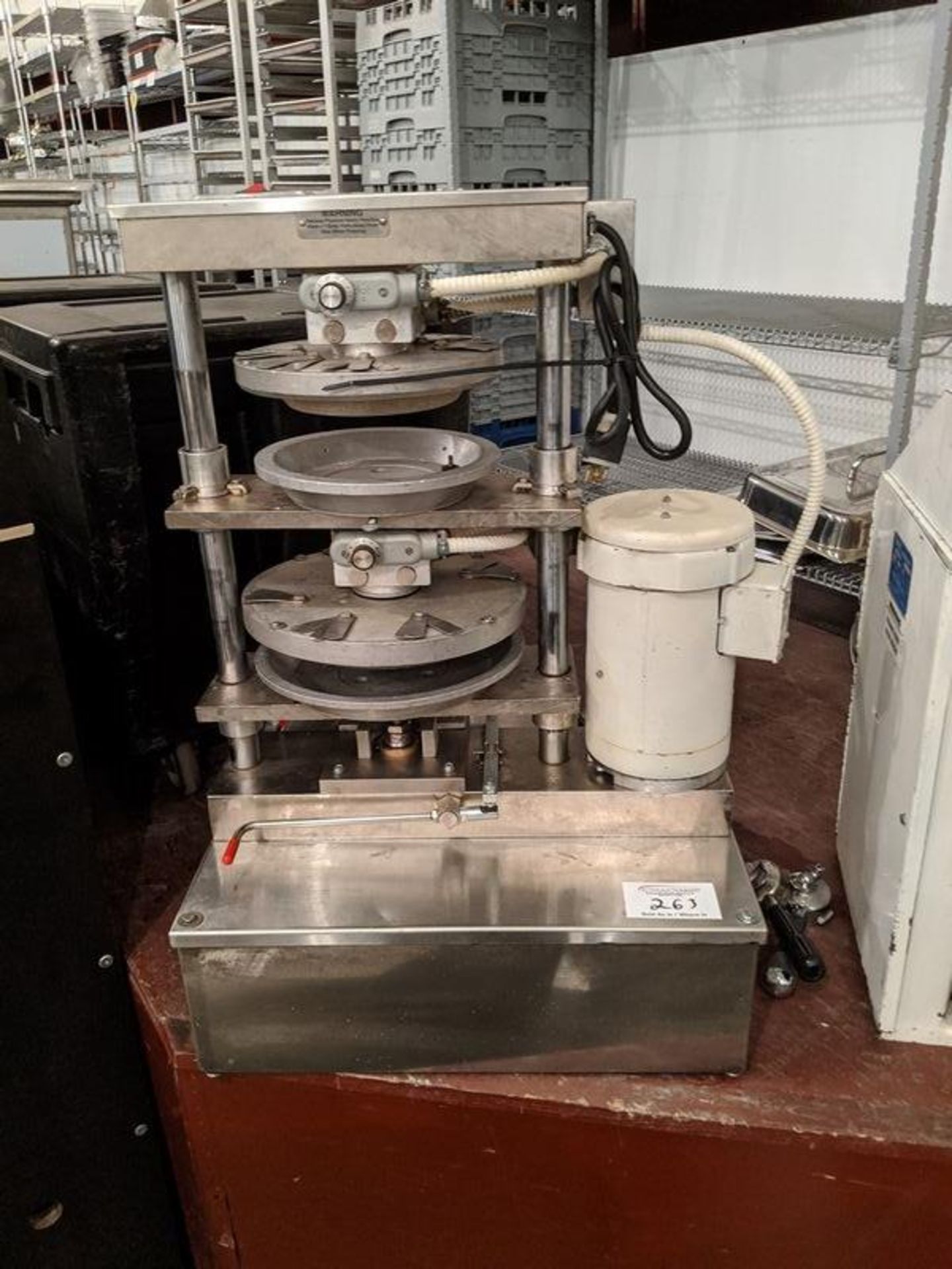 Com-Tec 2200 Single Phase Pie Press