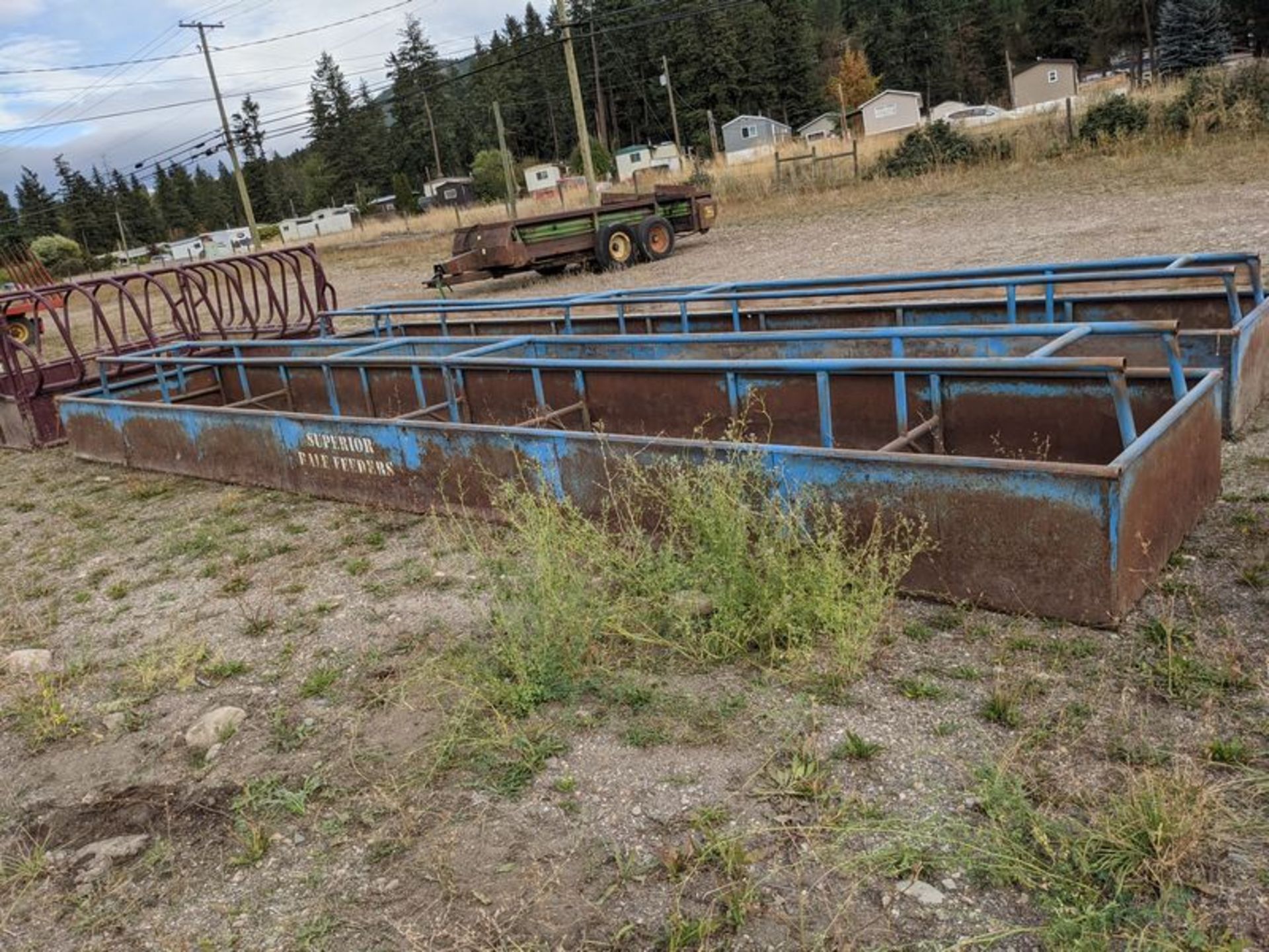 28 ft Steel Hay Feeder