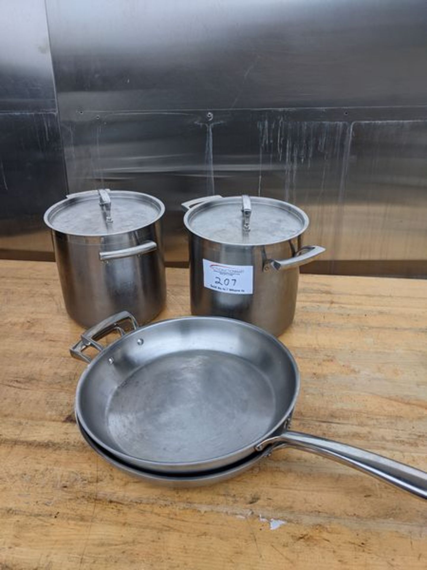 2 Thermalloy Fry Pans and 2 Thermalloy Pots with Lids