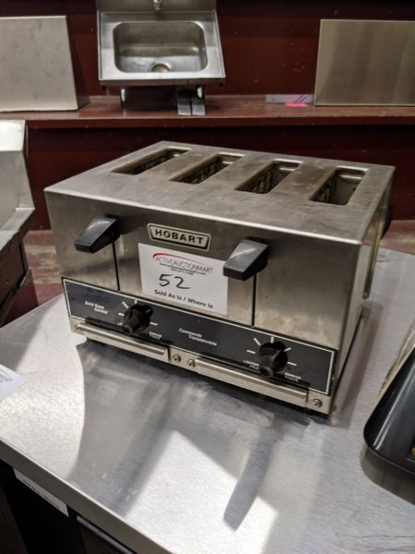 Hobart 4 Slice Toaster