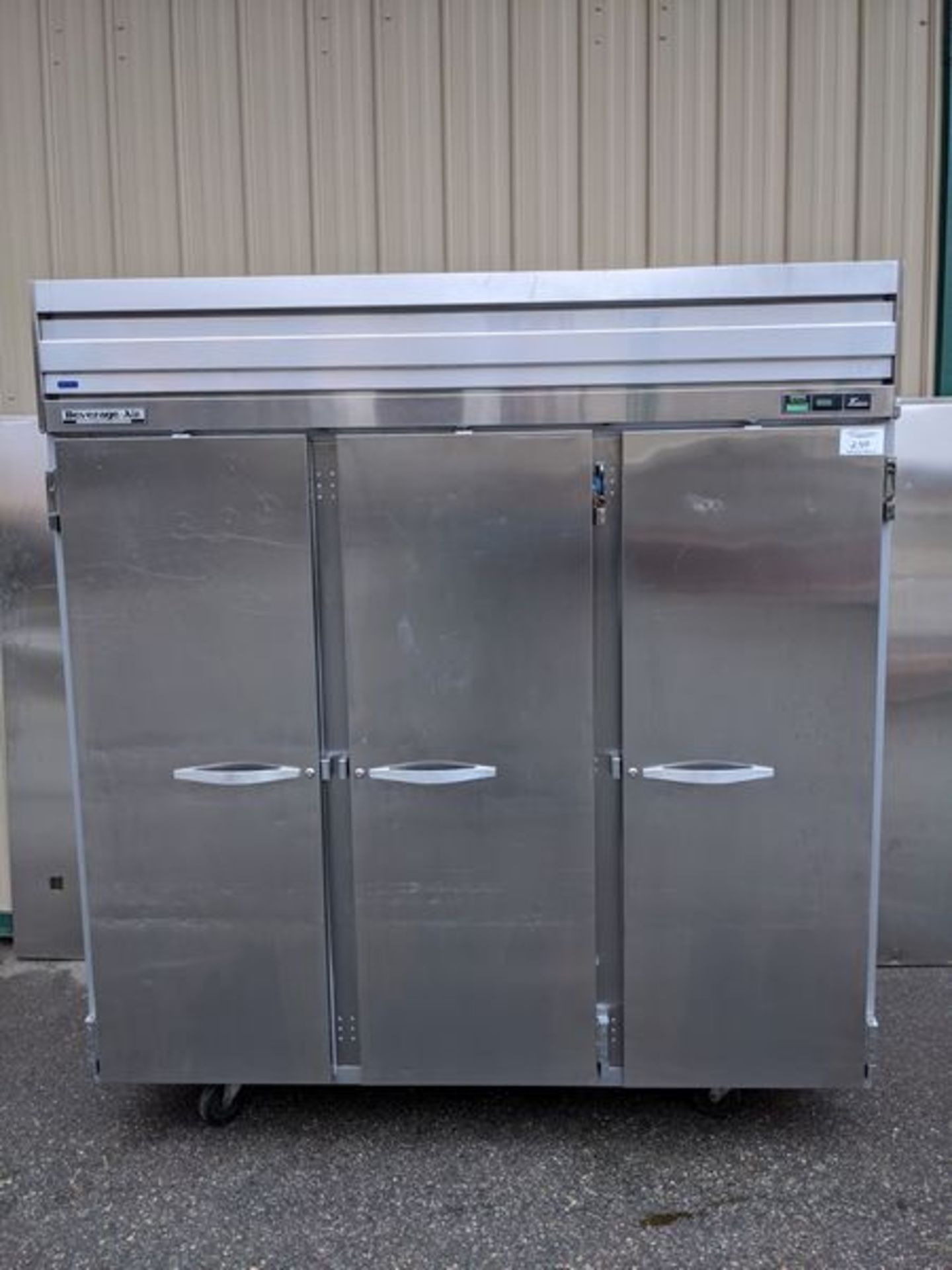 Beverage Air Model EF74-5AS 3 Door Freezer