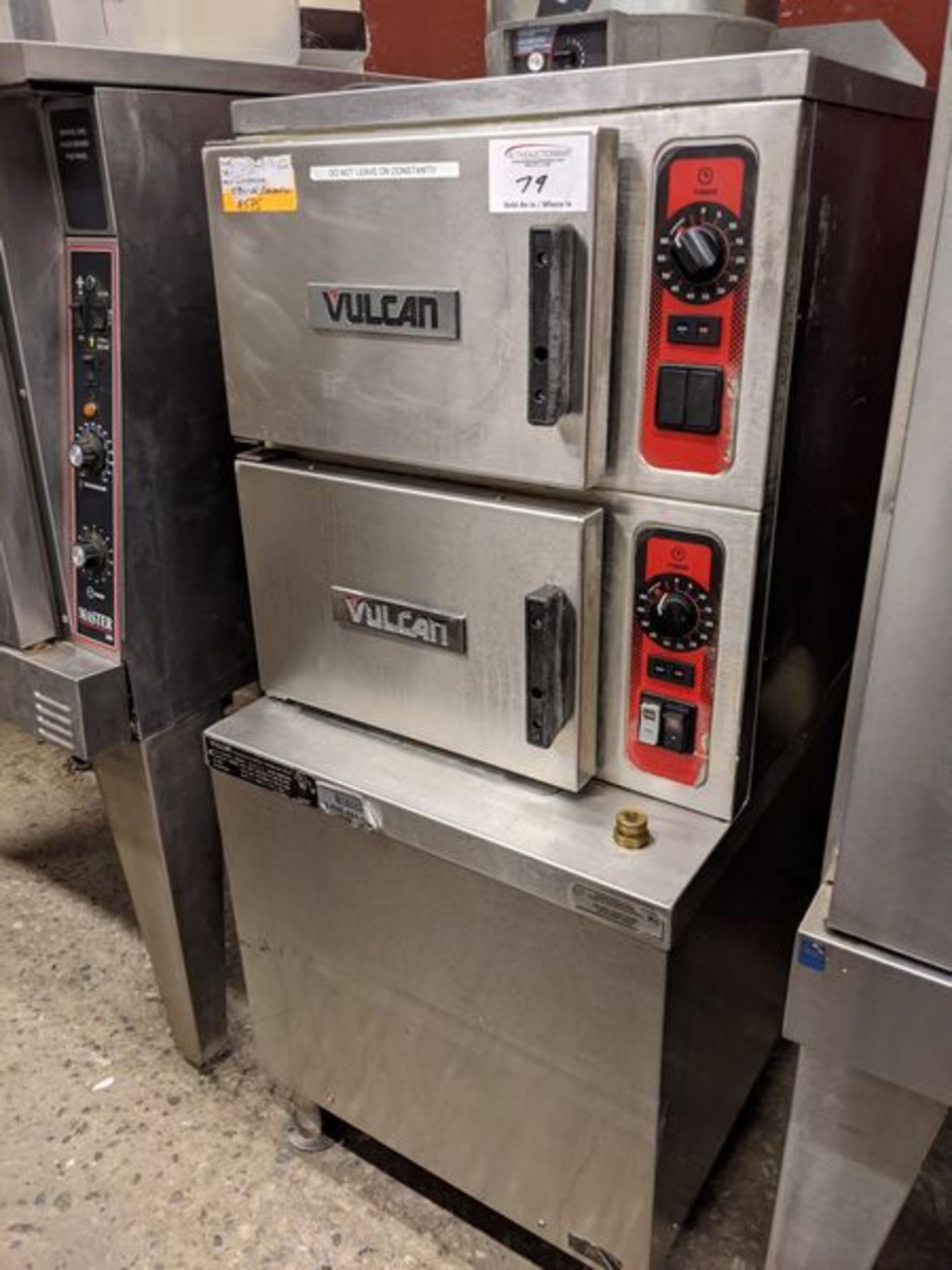 Vulcan Double Steamer - 208/240 Single or 3 Phase