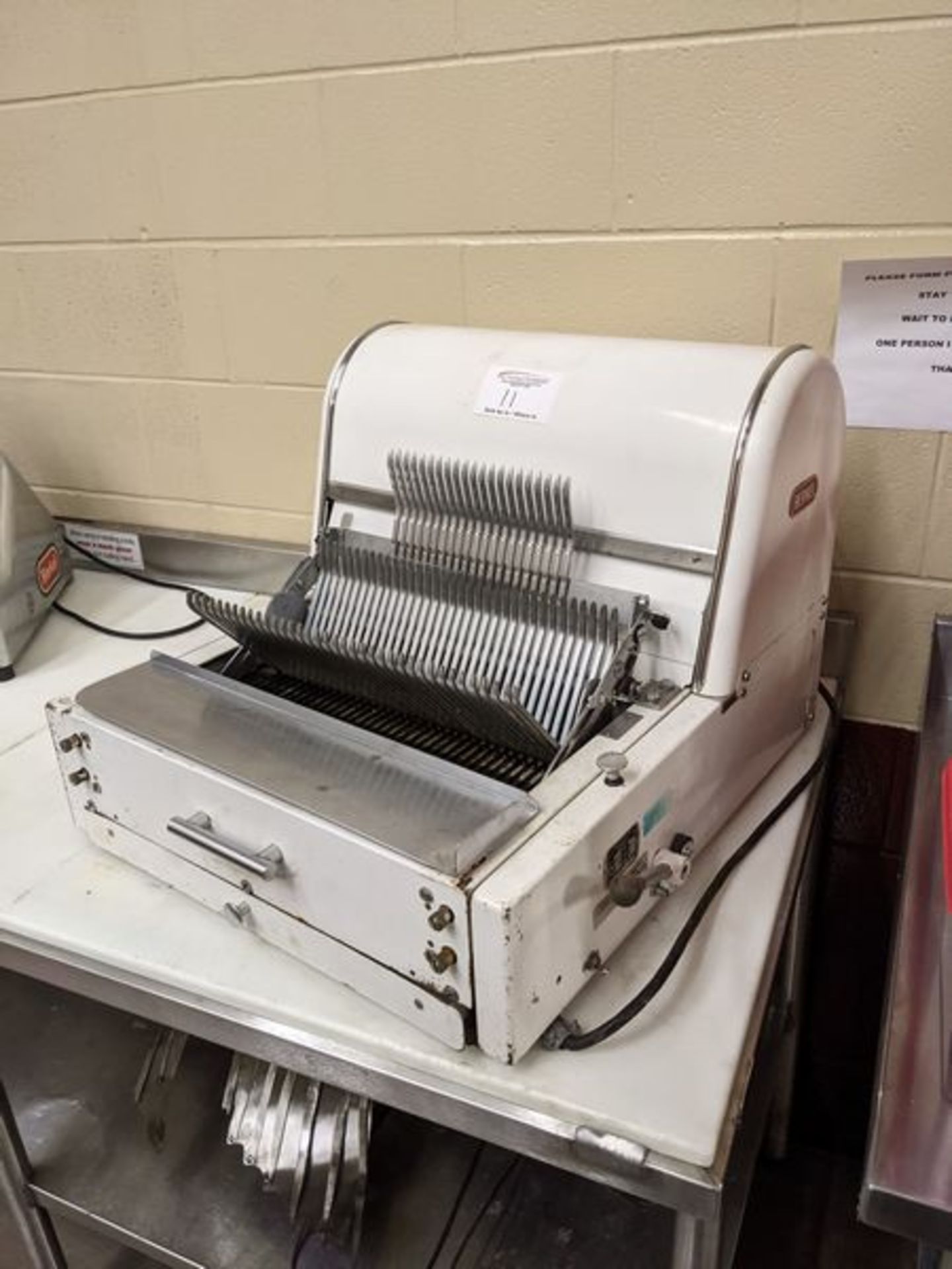 Berkel Counter Top Bread Slicer