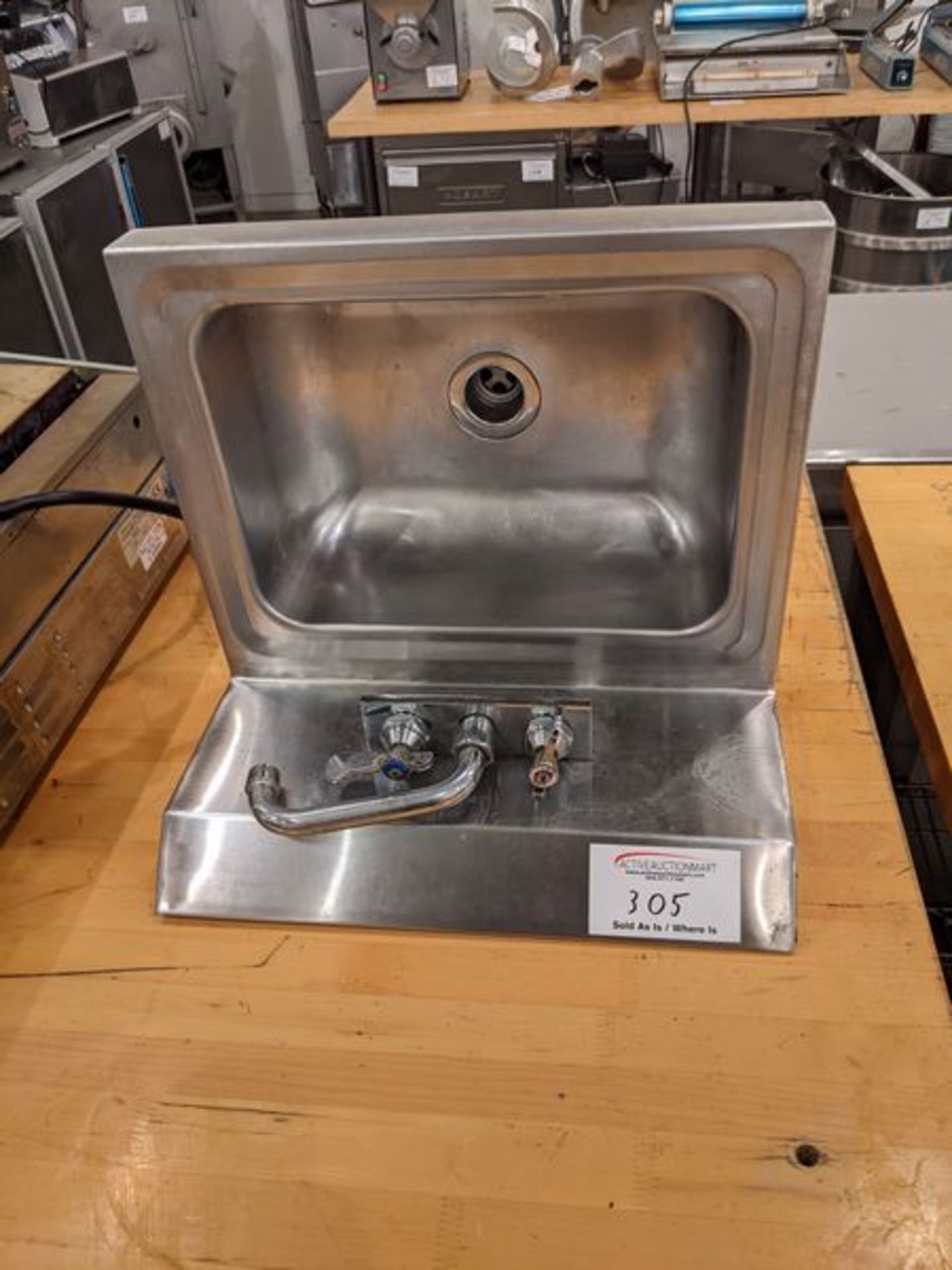 Stainless Steel Hand Sink with Tap