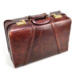 PIERRE CARDIN; a vintage gentleman's leather briefcase, 48 x 33 cm.