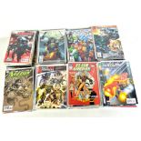 MARVEL AND DC; a collection of 21st century comics including 'Blade', 'Justice League America', etc,
