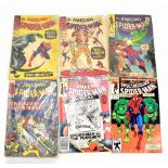 MARVEL; a collection of 'The Amazing Spider-man' comics including '27 Aug', 'US Graffiti', '45