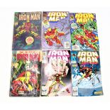 MARVEL; a collection of 'The Invincible Ironman' and 'Ironman' comics including '1 May Big Premier