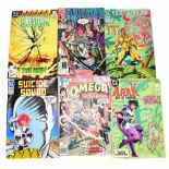 MARVEL AND DC; a mixed collection of comics including 'Silver Surfer', 'The Eternals', '