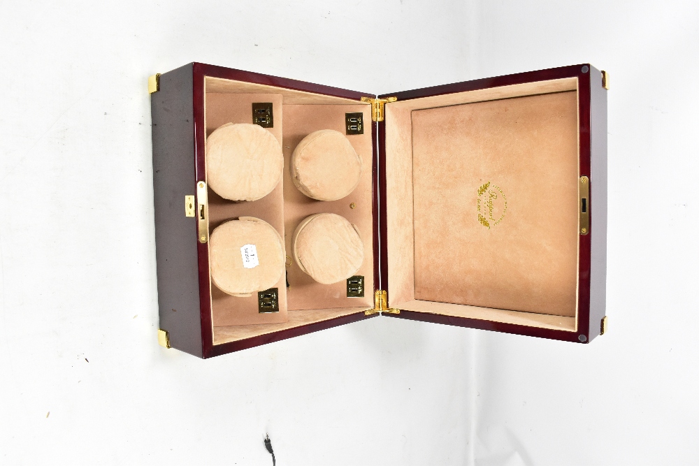 S DUPONT OF PARIS; a simulated coromandel humidor 22 x 30cm. - Image 2 of 2