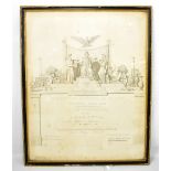NAPOLEON BONAPARTE III; a signed award for the 1855 Paris Exposition Universelle, La Médaille de 2ME