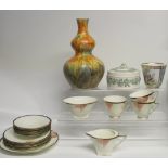 A Royal Doulton part 'Tango' tea service (some af),