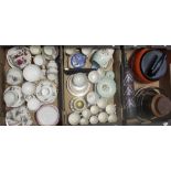 A quantity of vintage ceramics, mainly teaware to include Johnson Brothers part coffee service,