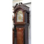 An early 20th century mahogany longcase clock,