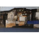 PHILIP JONES (1933-2008); mixed media 'Portside, Mykonos', signed, titled and dated 1967,