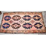 A 20th century Turkish Kilim rug, 320 x 168cm.Additional InformationCleaned, restored and repaired