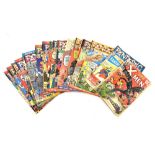 A small collection of assorted A Power and Marvel comics including 'X-Men', 'The Plaque of The