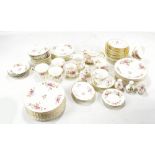 A Royal Albert 'Moss Rose' pattern and Paragon 'Victoriana Rose' pattern part tea set (some