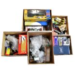A group of predominantly boxed model vehicles with manufactures including Burago, Cararama, Road