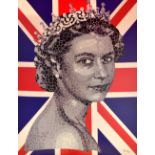 PAUL NORMANSELL (born 1978); signed limited edition print, 'Happy and Glorious', 27/195, signed