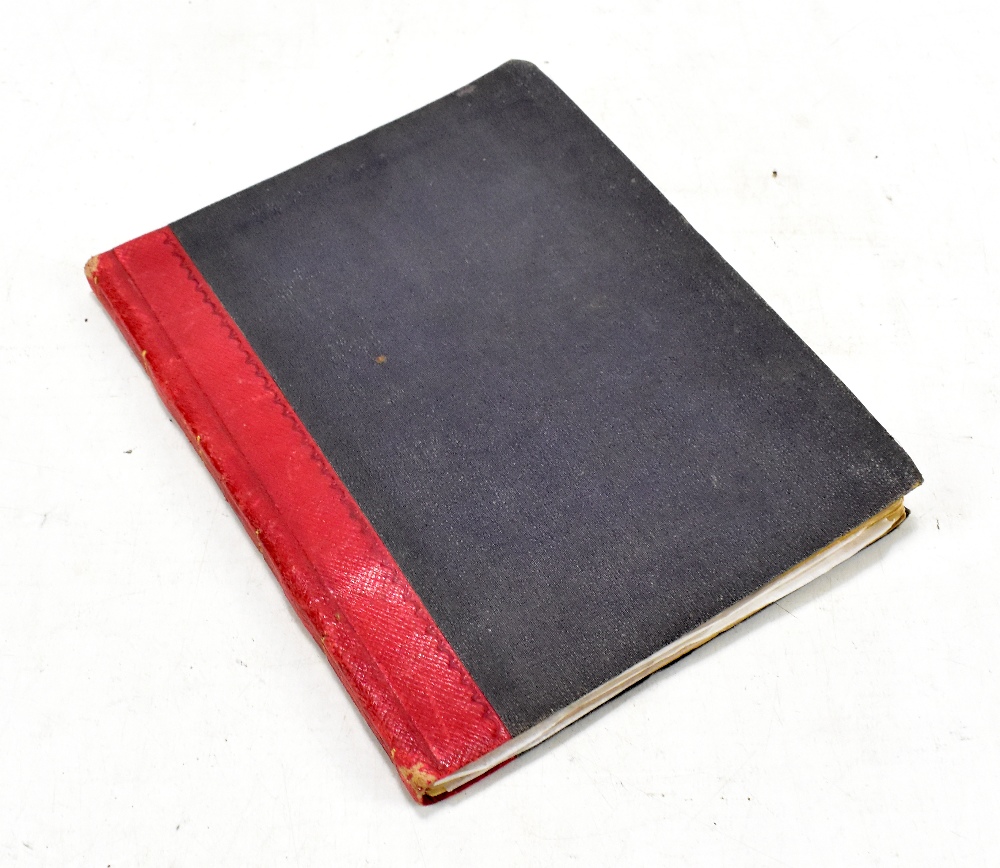 THE LATE VICTORIAN ALBUM OF ETHEL FARJUS OF HORNSEA, EAST YORKSHIRE; containing mostly pencil, pen