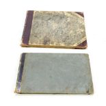 THE SKETCHBOOKS OF MARY ANNE NORTHERN 1827-1834; two sketchbooks, the smaller of which may have been