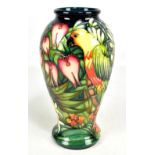 MOORCROFT; a Sian Leeper decorated limited edition ovoid vase, 174/350, signed, dated 2002 and