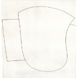 BEN NICHOLSON OM (1894-1982); etching with aquatint on wove paper, '2 Sculptural Forms', 1968, 46/