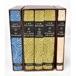 TOLKIEN, J R R; a group of Folio Society books comprising 'The Fellowship of the Ring', 'The Two