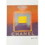 AMENDED AFTER ANDY WARHOL (1928-1987); limited edition lithograph print, 'Chanel' from the Leo