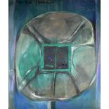 K GALONTELLA; oil on canvas, abstract study, signed, inscribed 'For Frank' and dated 1963, 119 x