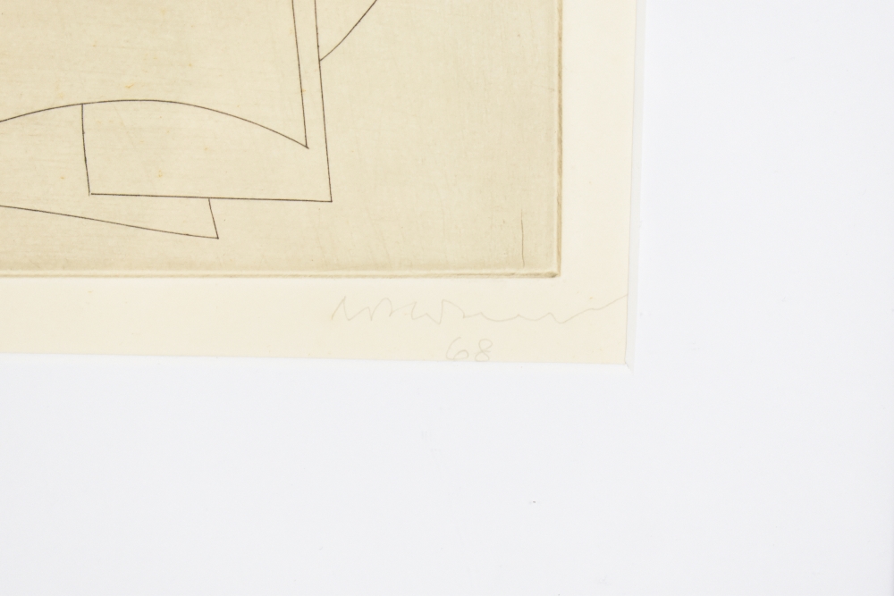 BEN NICHOLSON OM (1894-1982); etching with aquatint on wove paper, 'Ronco', 1968, signed in pencil - Image 3 of 4