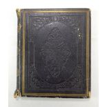 The early 19th century album of Emily Rhodes, inscribed to front page 'Emily Rhodes 1831',