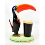 CARLTON WARE; an original advertising Guinness toucan figure, height 23cm.Additional