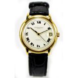 VACHERON & CONSTANTIN; a gentleman's 18ct yellow gold vintage automatic wristwatch, the circular