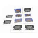 JULIAN BOVIS; ten small giclée prints, five identical 'The Star and Garter on a Snowy Sunday