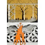 JULIAN BOVIS; a signed limited edition giclée print, 'The Pigeons Shiver in the Naked Trees',