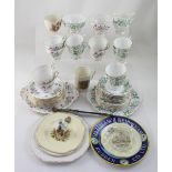 A Royal Albert 'Traveller's Joy' tea service (21 pieces),